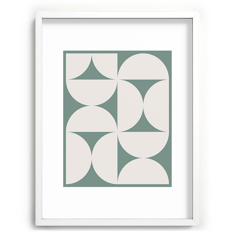 Colour Poems Bold Minimalism CXII Recessed Framing Rectangle