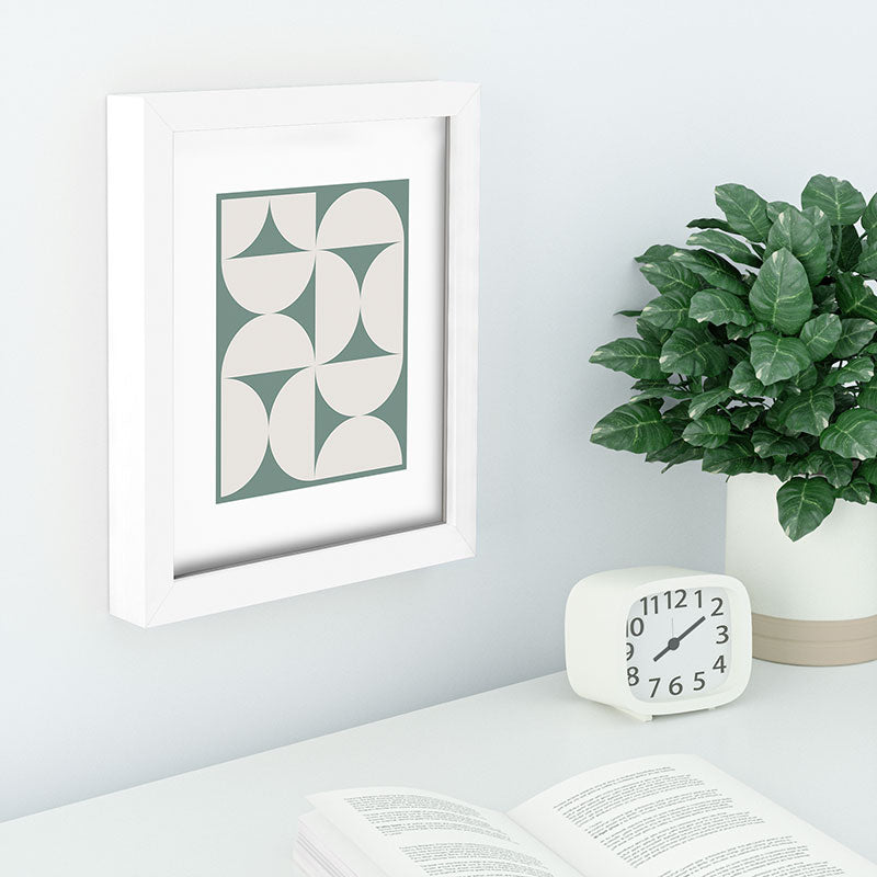 Colour Poems Bold Minimalism CXII Recessed Framing Rectangle
