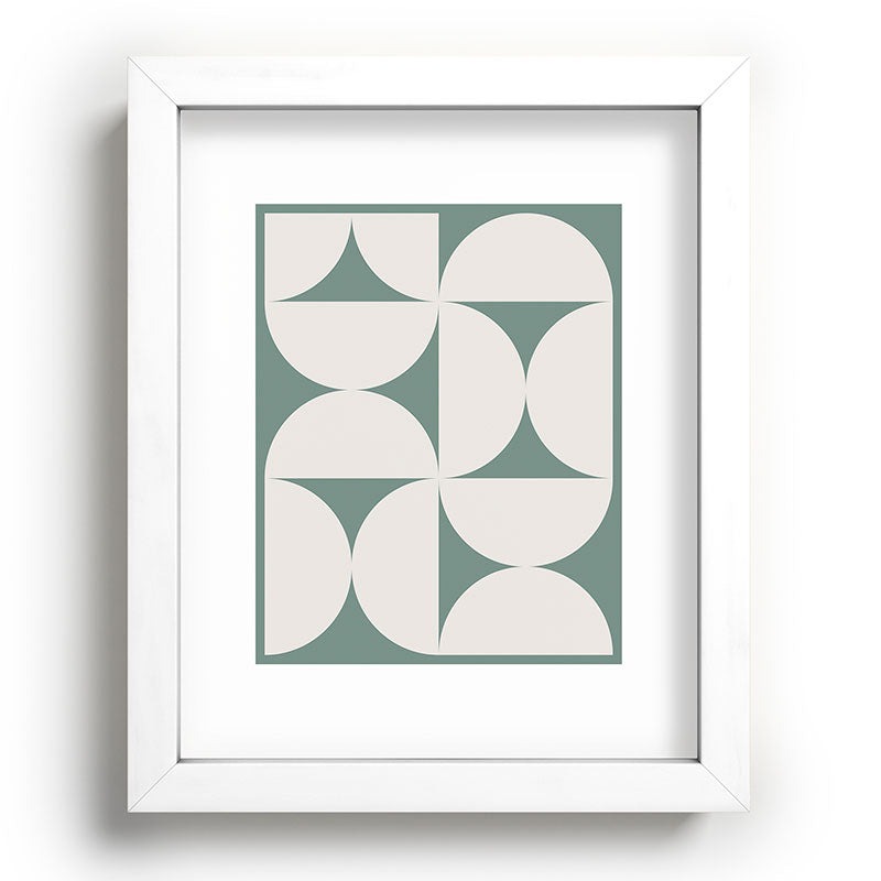 Colour Poems Bold Minimalism CXII Recessed Framing Rectangle