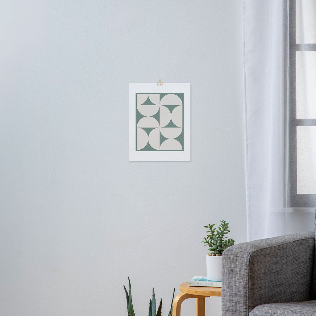 Colour Poems Bold Minimalism CXII Art Print