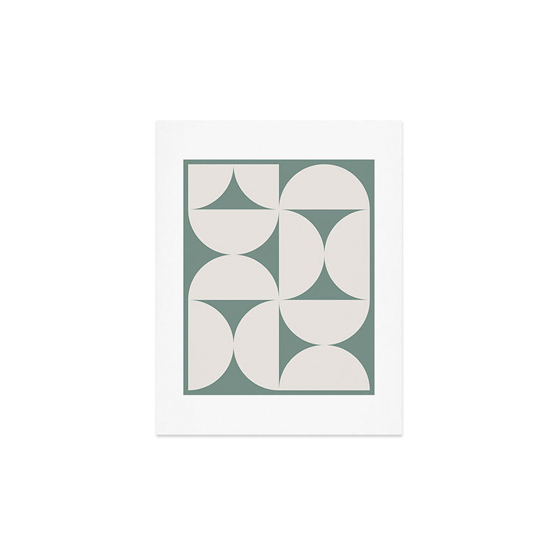 Colour Poems Bold Minimalism CXII Art Print