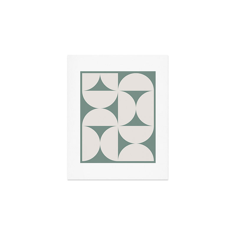 Colour Poems Bold Minimalism CXII Art Print