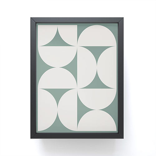 Colour Poems Bold Minimalism CXII Framed Mini Art Print