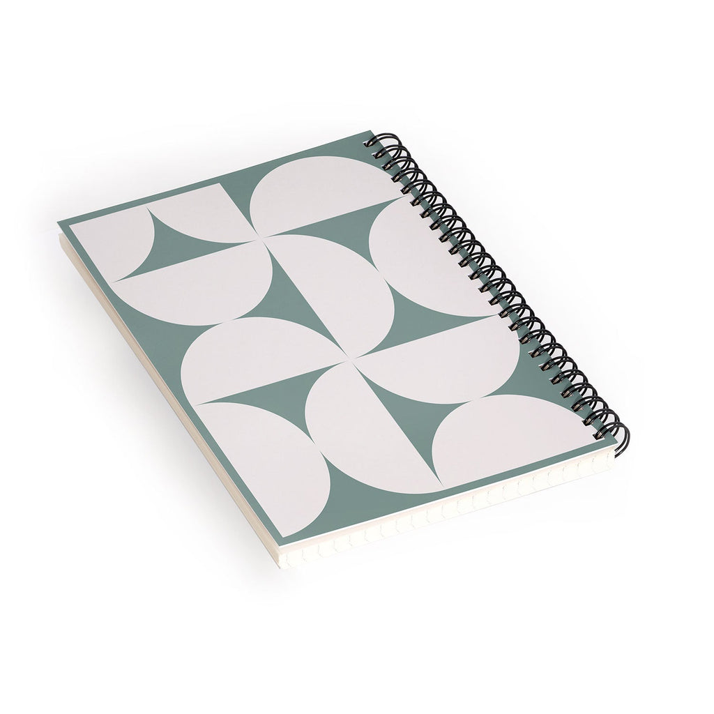 Colour Poems Bold Minimalism CXII Spiral Notebook