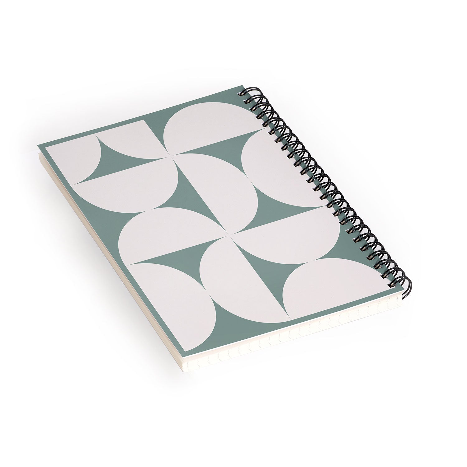 Colour Poems Bold Minimalism CXII Spiral Notebook
