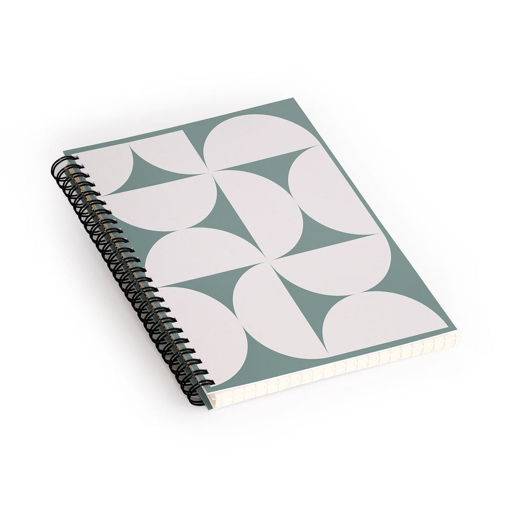 Colour Poems Bold Minimalism CXII Spiral Notebook