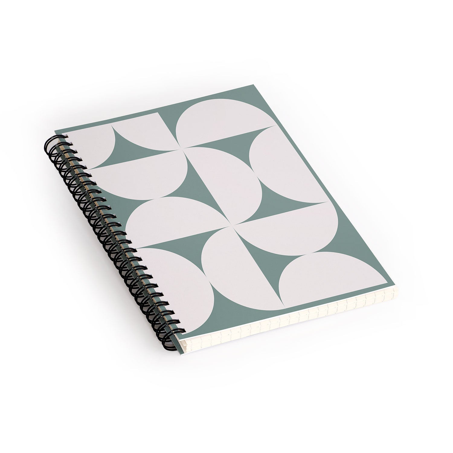 Colour Poems Bold Minimalism CXII Spiral Notebook