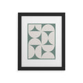 Colour Poems Bold Minimalism CXII Framed Art Print