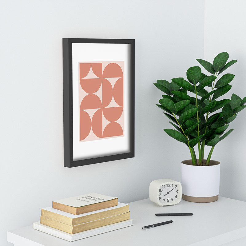Colour Poems Bold Minimalism CXXI Recessed Framing Rectangle
