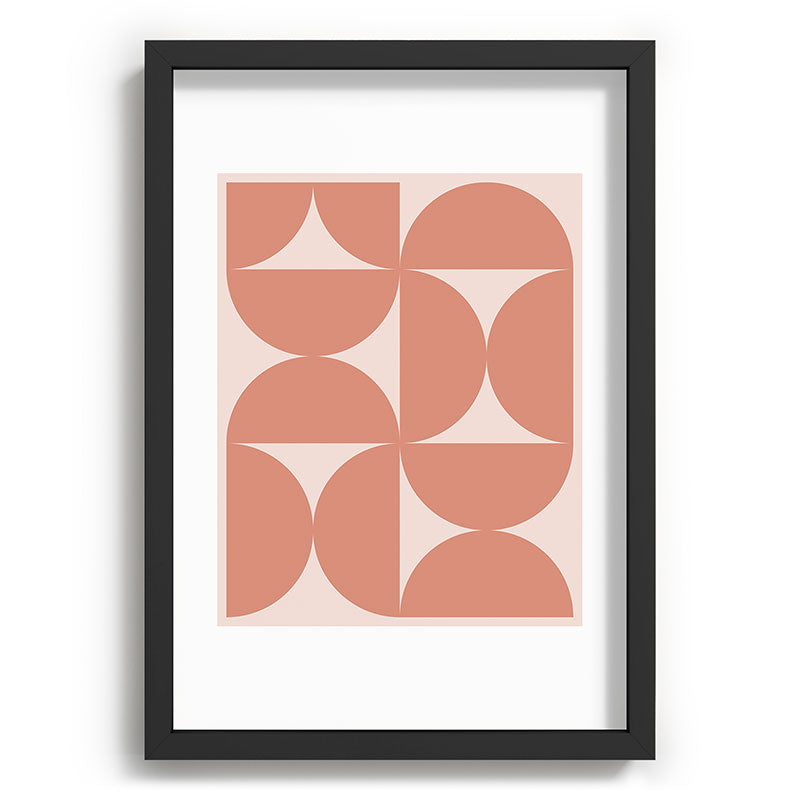 Colour Poems Bold Minimalism CXXI Recessed Framing Rectangle