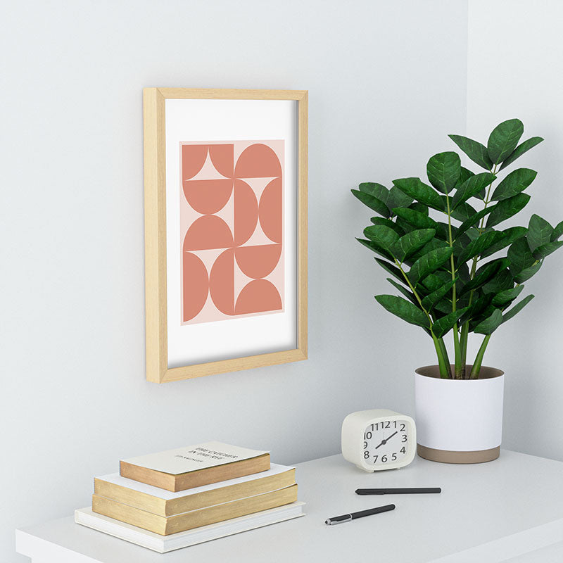 Colour Poems Bold Minimalism CXXI Recessed Framing Rectangle