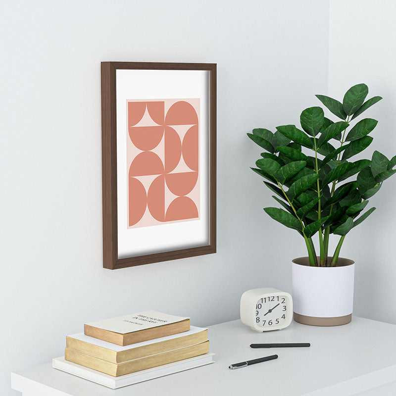 Colour Poems Bold Minimalism CXXI Recessed Framing Rectangle
