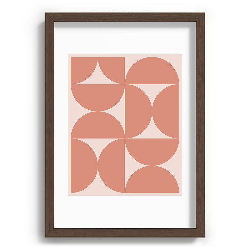 Colour Poems Bold Minimalism CXXI Recessed Framing Rectangle