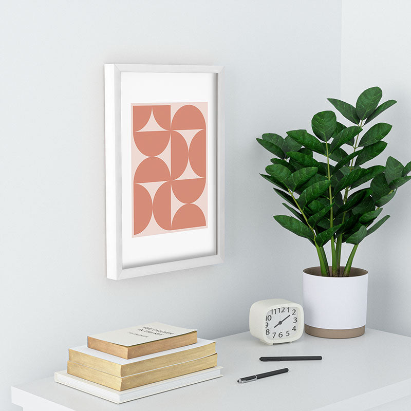 Colour Poems Bold Minimalism CXXI Recessed Framing Rectangle