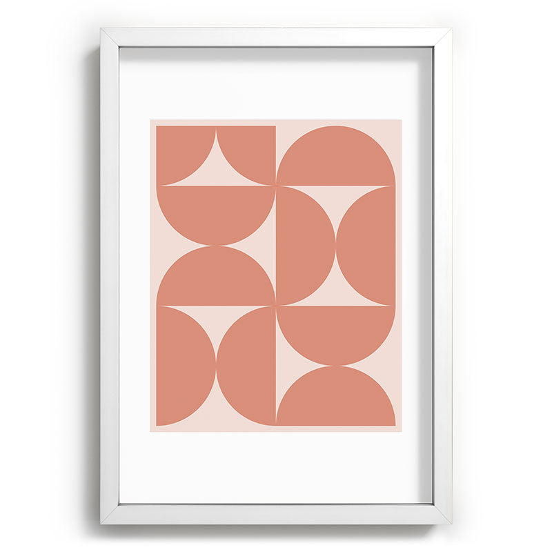 Colour Poems Bold Minimalism CXXI Recessed Framing Rectangle