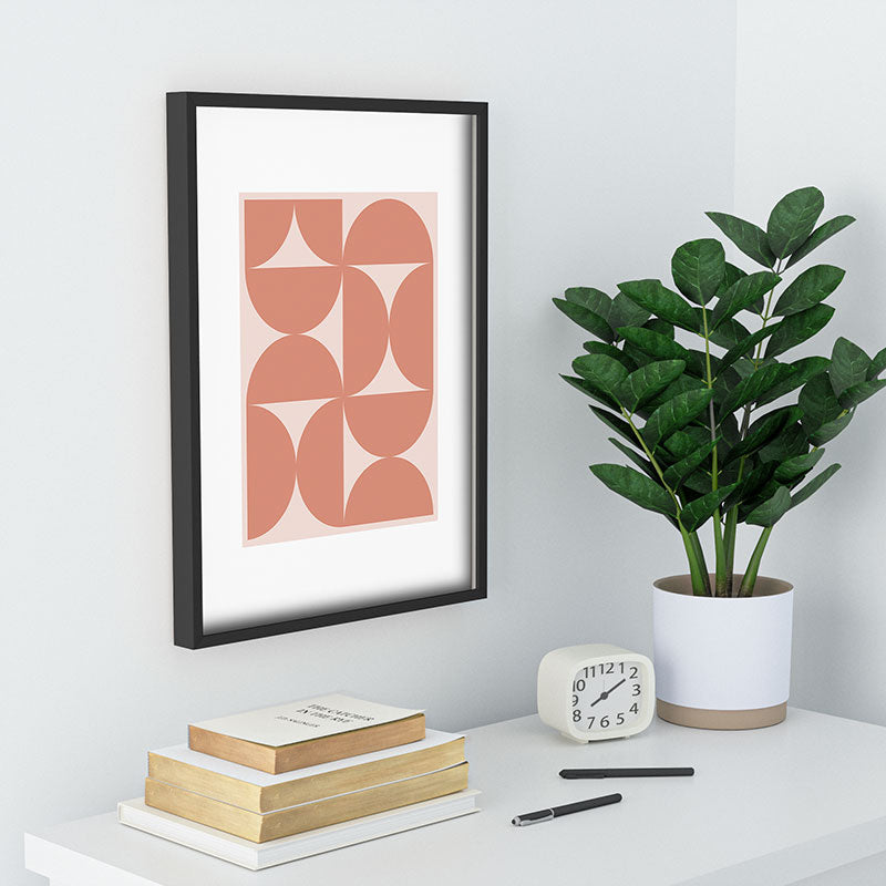 Colour Poems Bold Minimalism CXXI Recessed Framing Rectangle