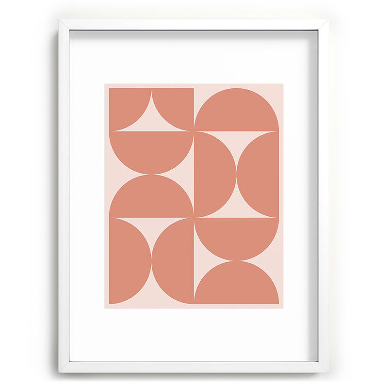 Colour Poems Bold Minimalism CXXI Recessed Framing Rectangle