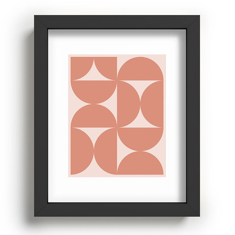 Colour Poems Bold Minimalism CXXI Recessed Framing Rectangle