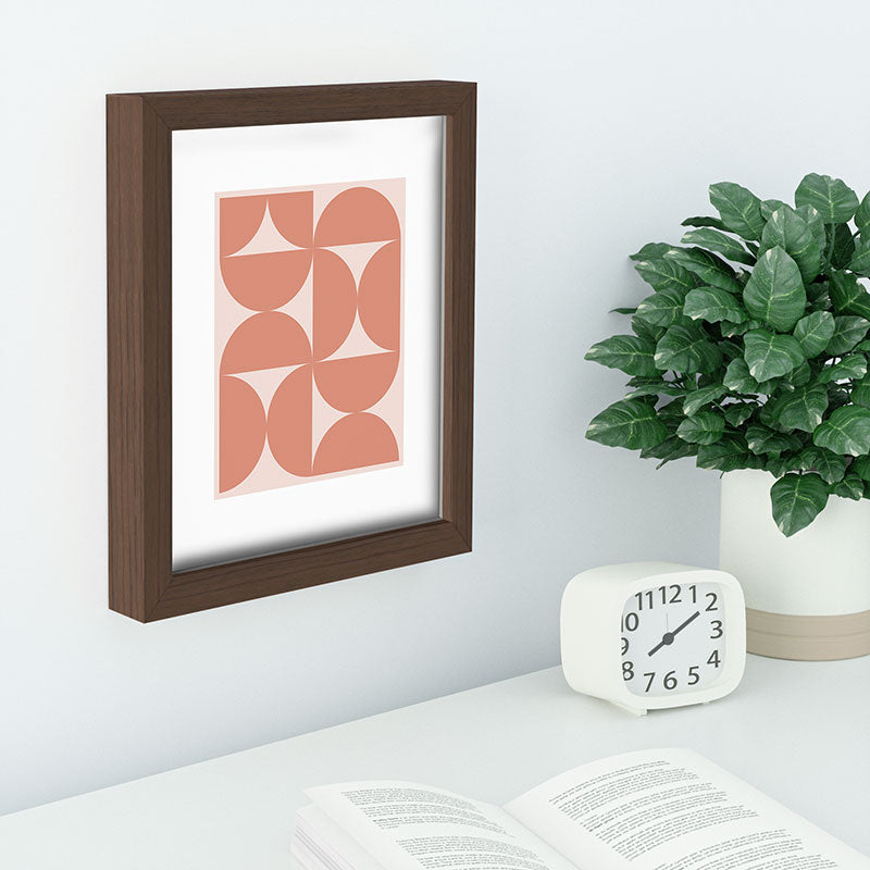 Colour Poems Bold Minimalism CXXI Recessed Framing Rectangle