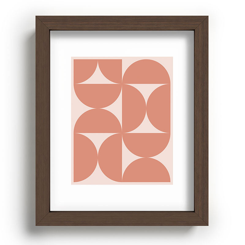 Colour Poems Bold Minimalism CXXI Recessed Framing Rectangle