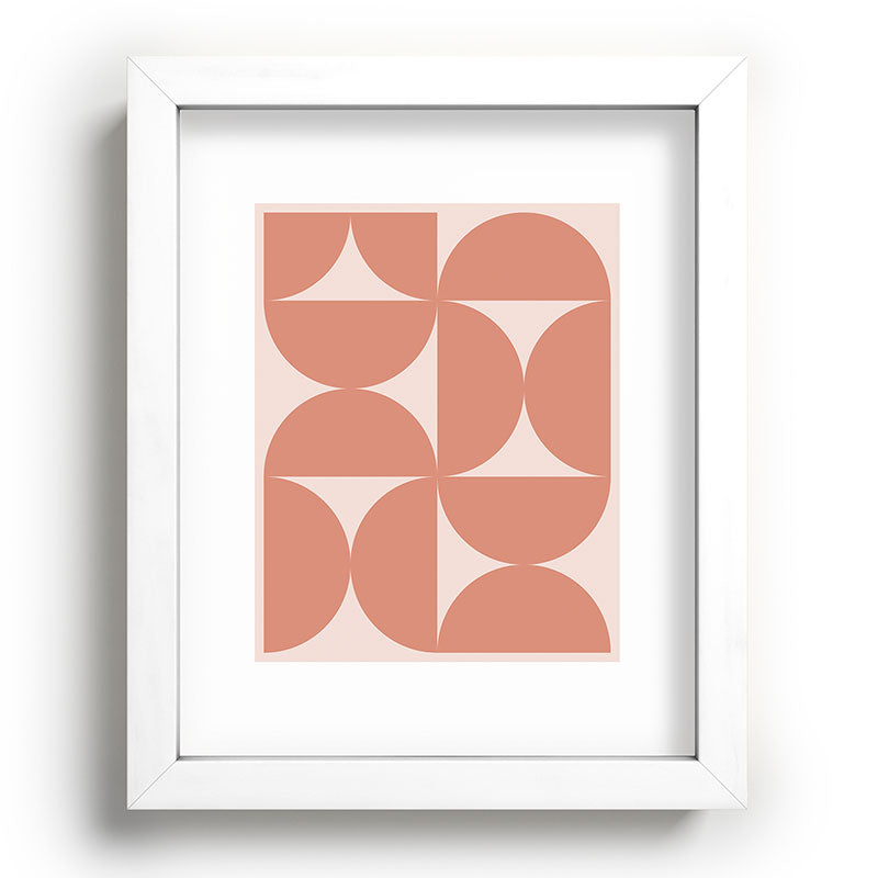Colour Poems Bold Minimalism CXXI Recessed Framing Rectangle