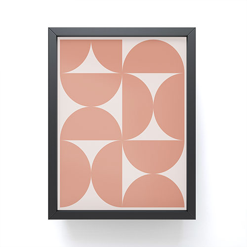 Colour Poems Bold Minimalism CXXI Framed Mini Art Print