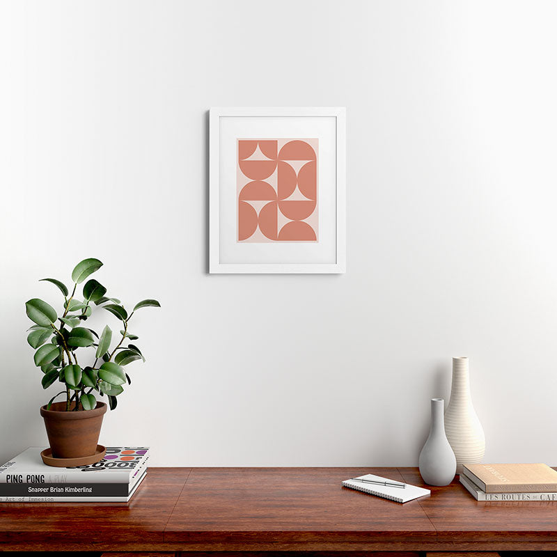 Colour Poems Bold Minimalism CXXI Framed Art Print