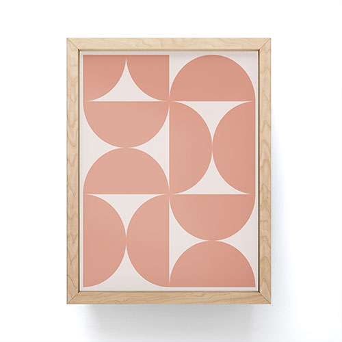 Colour Poems Bold Minimalism CXXI Framed Mini Art Print