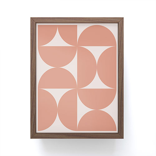 Colour Poems Bold Minimalism CXXI Framed Mini Art Print