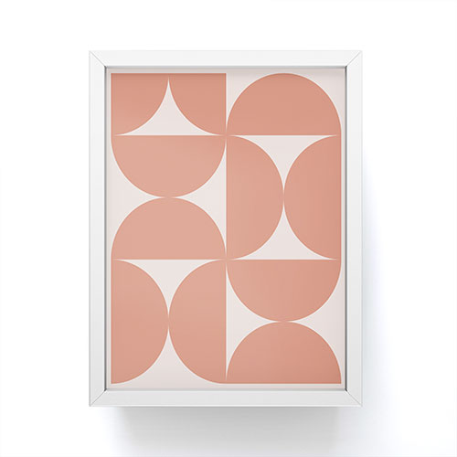 Colour Poems Bold Minimalism CXXI Framed Mini Art Print