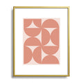 Colour Poems Bold Minimalism CXXI Metal Framed Art Print