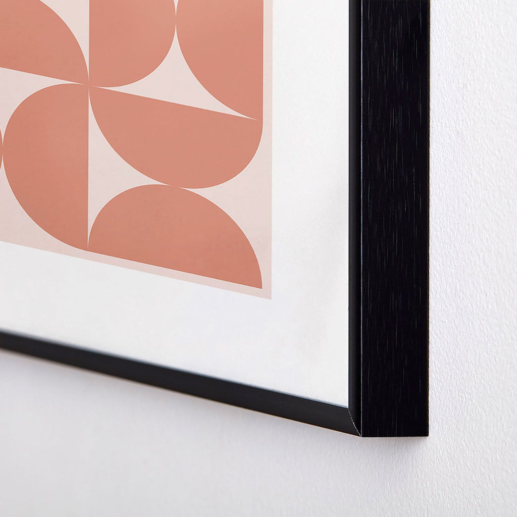 Colour Poems Bold Minimalism CXXI Metal Framed Art Print
