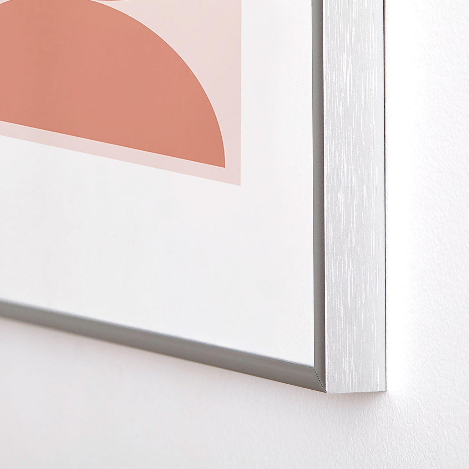 Colour Poems Bold Minimalism CXXI Metal Framed Art Print