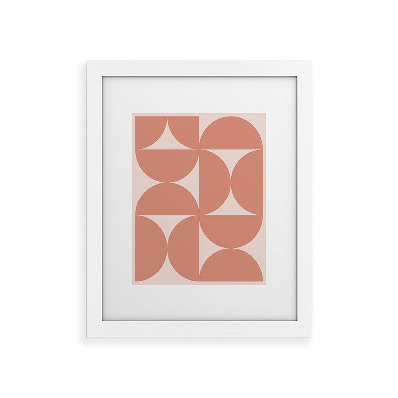 Colour Poems Bold Minimalism CXXI Framed Art Print