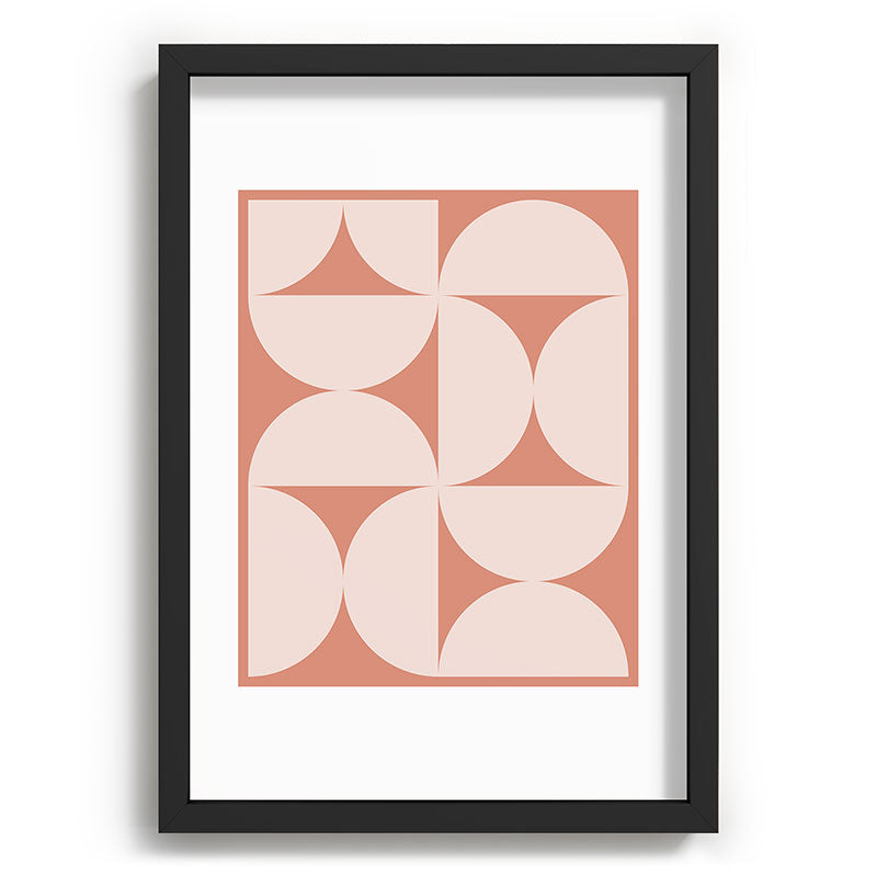 Colour Poems Bold Minimalism CXXII Recessed Framing Rectangle