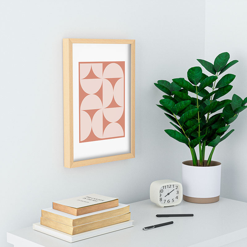 Colour Poems Bold Minimalism CXXII Recessed Framing Rectangle