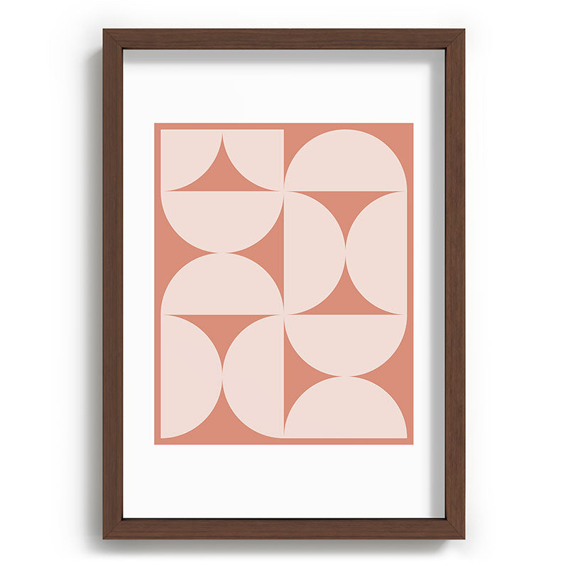 Colour Poems Bold Minimalism CXXII Recessed Framing Rectangle