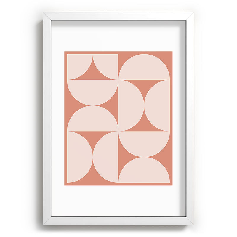 Colour Poems Bold Minimalism CXXII Recessed Framing Rectangle
