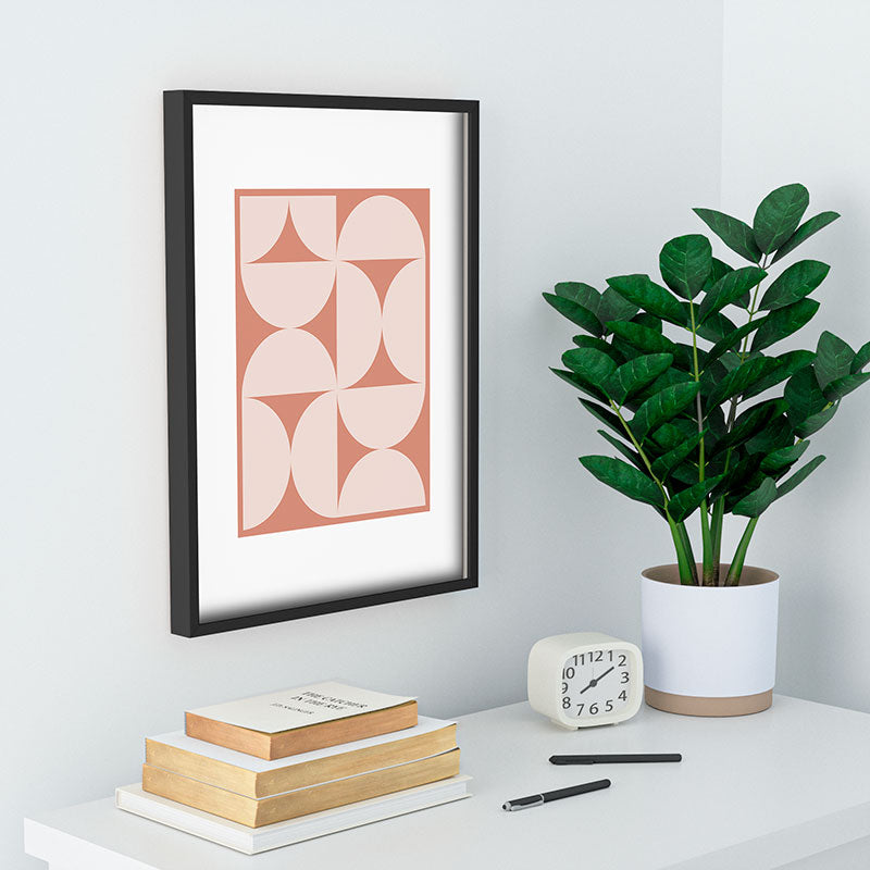 Colour Poems Bold Minimalism CXXII Recessed Framing Rectangle