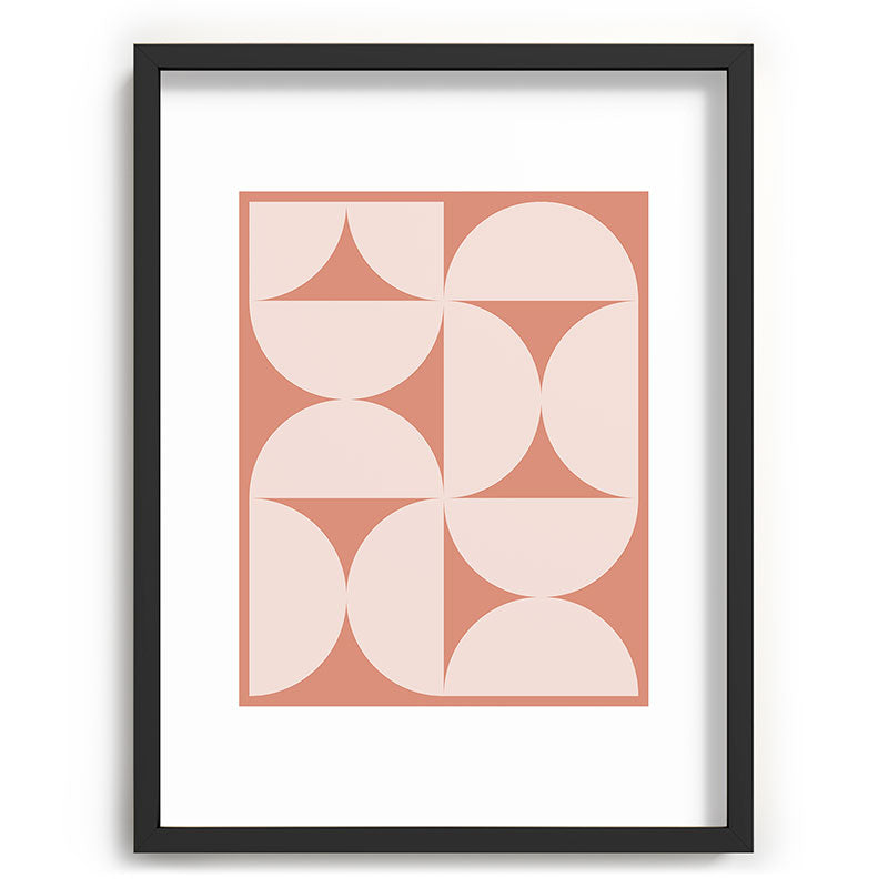 Colour Poems Bold Minimalism CXXII Recessed Framing Rectangle