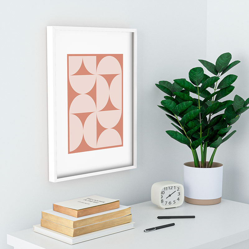 Colour Poems Bold Minimalism CXXII Recessed Framing Rectangle