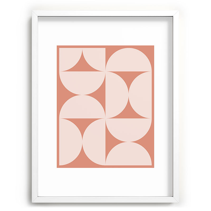 Colour Poems Bold Minimalism CXXII Recessed Framing Rectangle