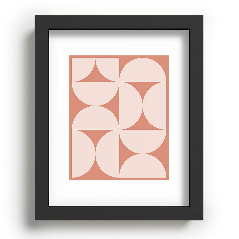 Colour Poems Bold Minimalism CXXII Recessed Framing Rectangle