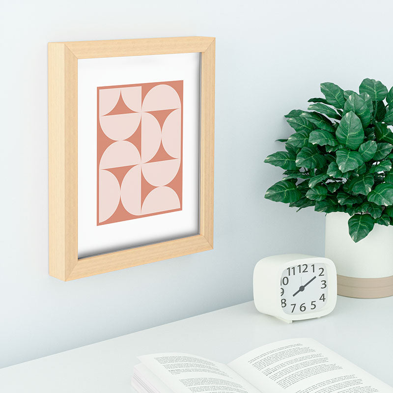 Colour Poems Bold Minimalism CXXII Recessed Framing Rectangle