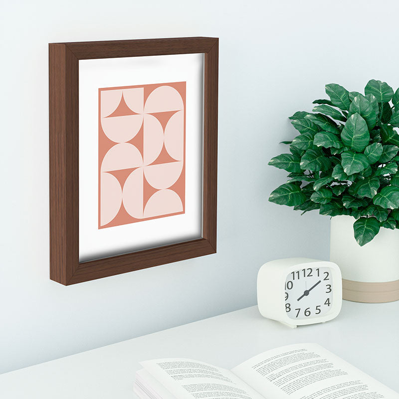 Colour Poems Bold Minimalism CXXII Recessed Framing Rectangle