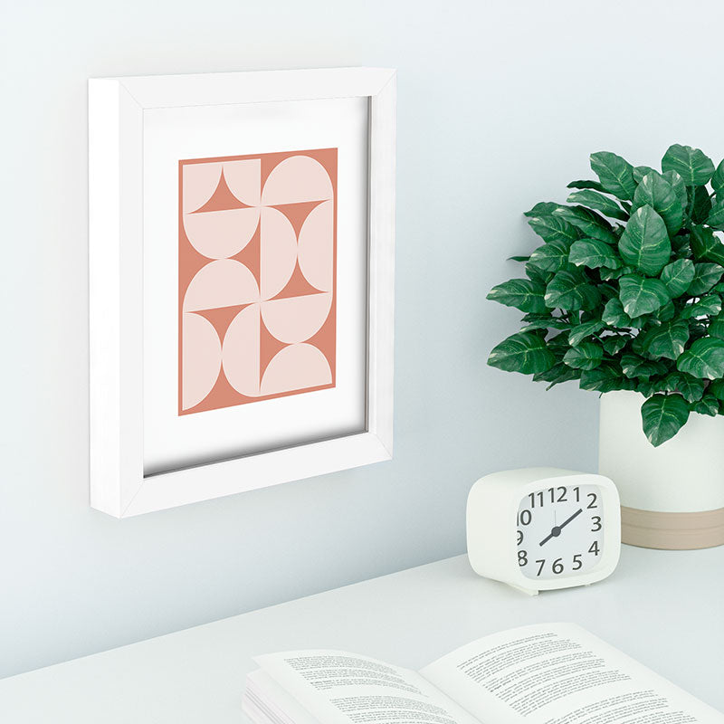 Colour Poems Bold Minimalism CXXII Recessed Framing Rectangle
