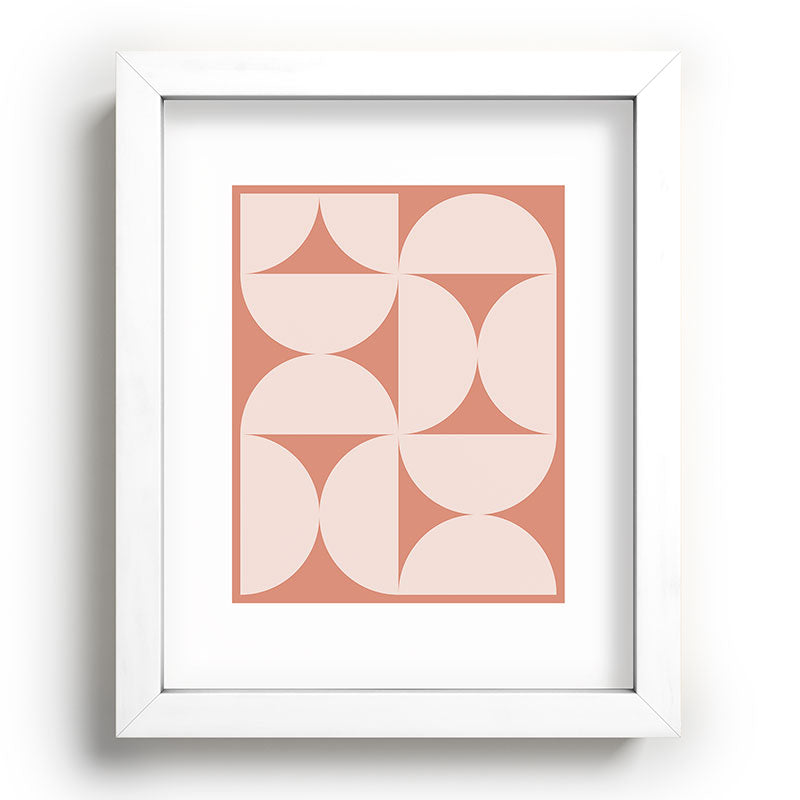 Colour Poems Bold Minimalism CXXII Recessed Framing Rectangle