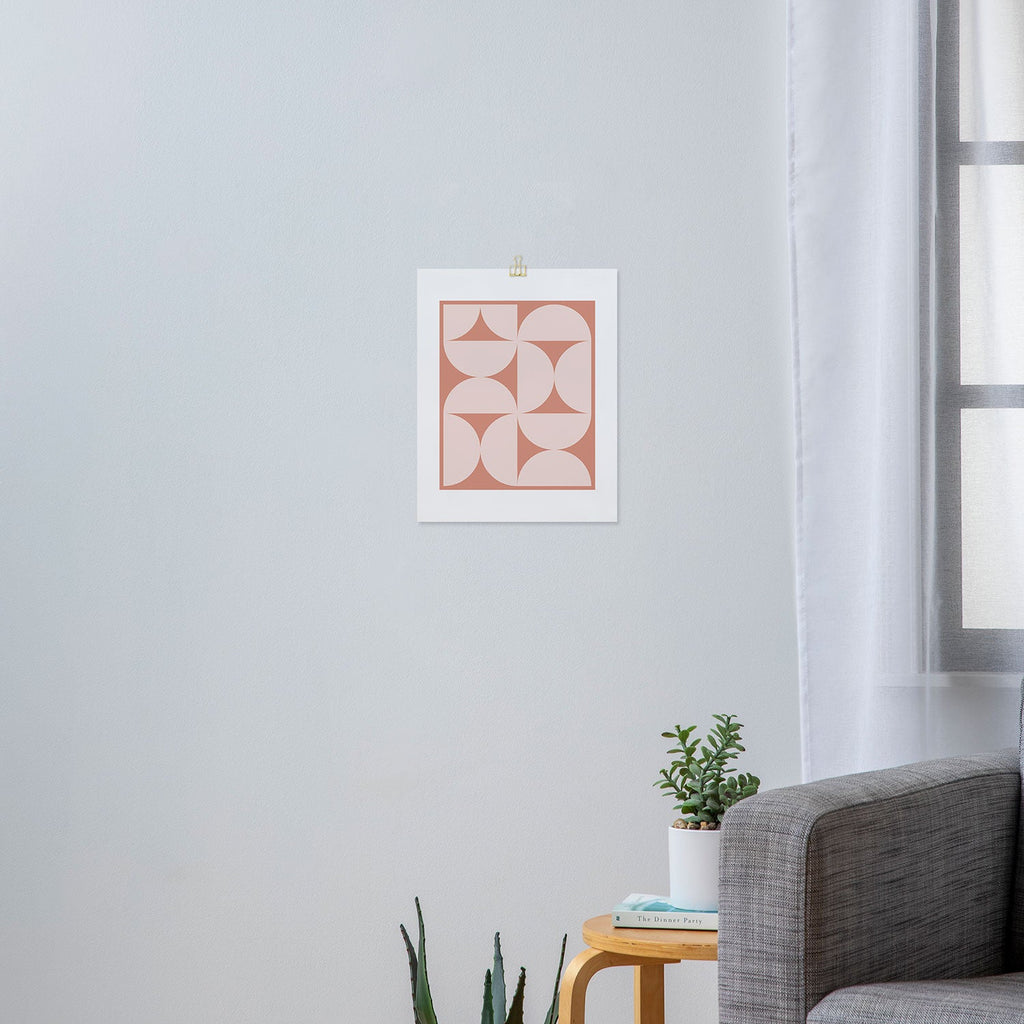 Colour Poems Bold Minimalism CXXII Art Print