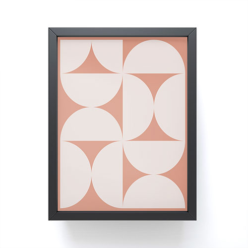 Colour Poems Bold Minimalism CXXII Framed Mini Art Print