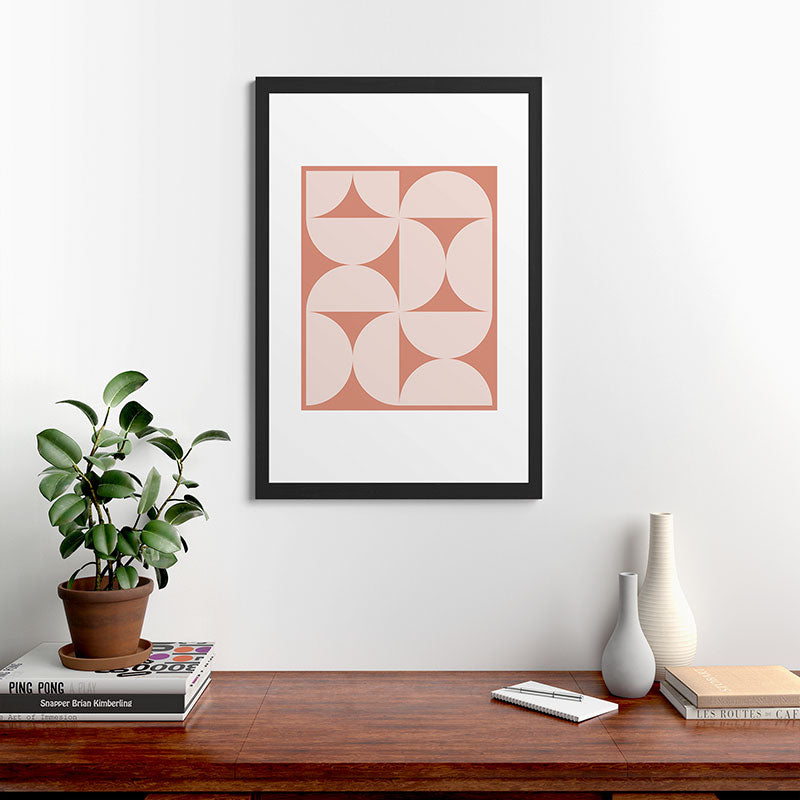 Colour Poems Bold Minimalism CXXII Framed Art Print